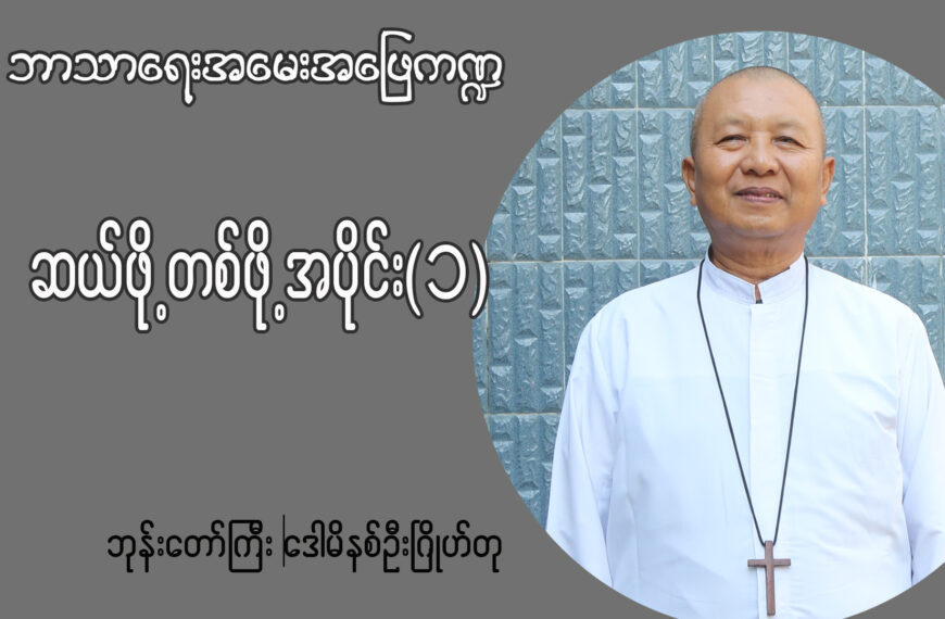 ဘုန်းတော်ကြီးဒေါမီနစ် ဦးဂြိုဟ်တု ဘာသာရေးအမေးအဖြေ
