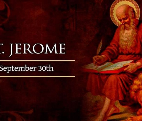 ရှင်ဂျေရွန်း (Saint Jerome) စက်တင်ဘာလ (၃၀) ရက်နေ့