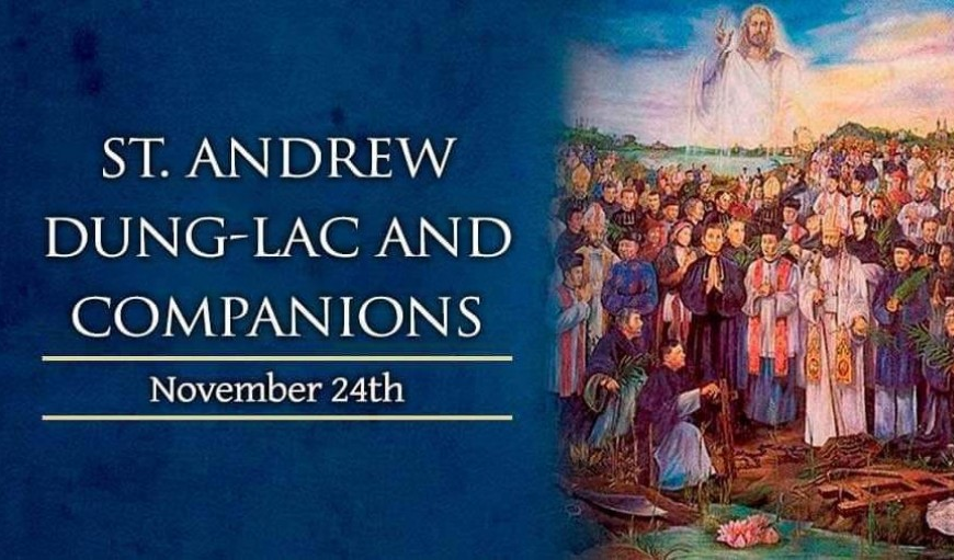 စိန့် အဲန်ဒရူး ဒုန်းလားခ် ( St. Andrew Dung-Lac) နှင့် အပေါင်းအဖော်များ