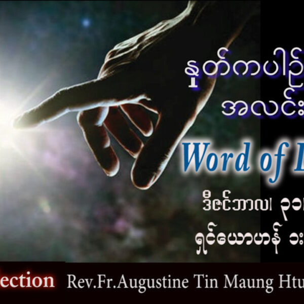 ဖာသာရ် Augustine တင်မောင်ထွန်း (မန္တလေး) ခရစ္စမတ်အခါတော်ဆဌမမြောက် အင်္ဂါနေ့ဩဝါဒ ၃၁၊ ၁၂၊ ၂၀၂၄