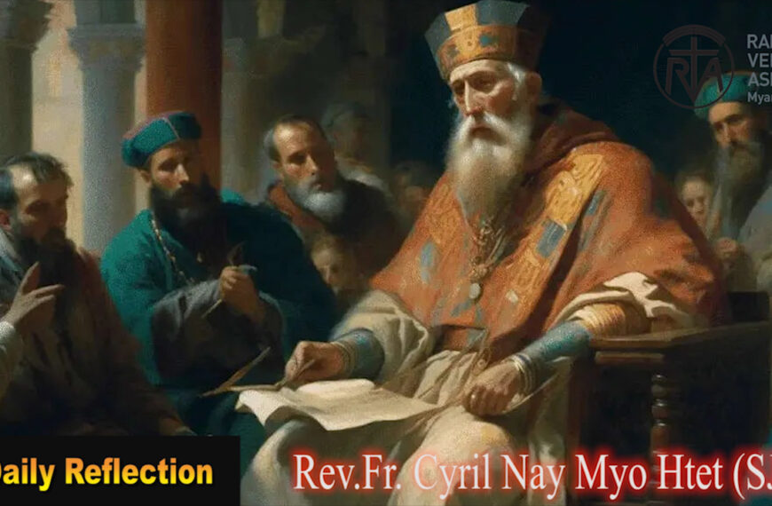 ဖာသာရ် Cyril Nay Myo Htet (SJ) ဝါတွင်းကာလဒုတိယ အင်္ဂါနေ့ဩဝါဒ ၁၈၊ ၃၊ ၂၀၂၅