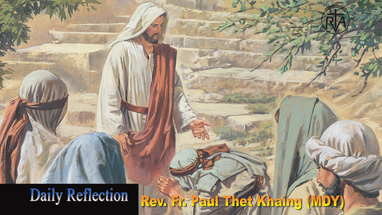 ဖာသာရ် Paul Thet Khaing (မန္တလေးကက်သလစ်ဂိုဏ်းချုပ်သာသနာ)ဝါတွင်းကာလ တတိယ ကြာသပတေးနေ့ဩဝါဒ ၂၇၊ ၃၊ ၂၀၂၅
