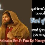 ဖာသာရ် peter ကြည်မောင် (မန္တလေး) ၃၀ ကြိမ်မြောက်သာမန် အင်္ဂါနေ့ ဩဝါဒ ၃၁၊ ၁၀၊ ၂၀၂၃