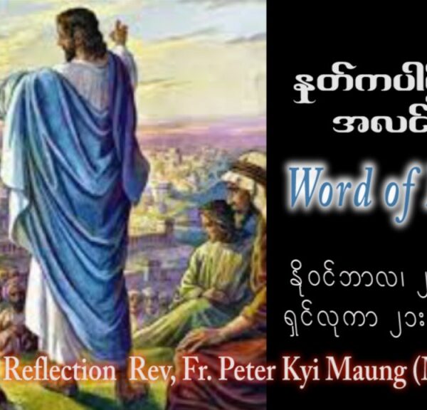 ဖာသာရ် Peter ကြည်မောင် (မန္တလေး)  ၃၄ ကြိမ်မြောက်သာမန် အင်္ဂါနေ့ ဩဝါဒ ၂၈၊ ၁၁၊ ၂၀၂၃