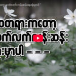 ” သဘာဝတရားကတော့ ဆက်လက် လန်းဆန်းနေအုံးမှာပါ ”