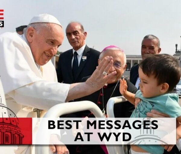 ပုပ်ဖရန်စစ်သည်လစ္စဘွန်း၌လူငယ်၊ လူကြီးတို့အား ‘မကြောက်တရား’ ဟောကြား