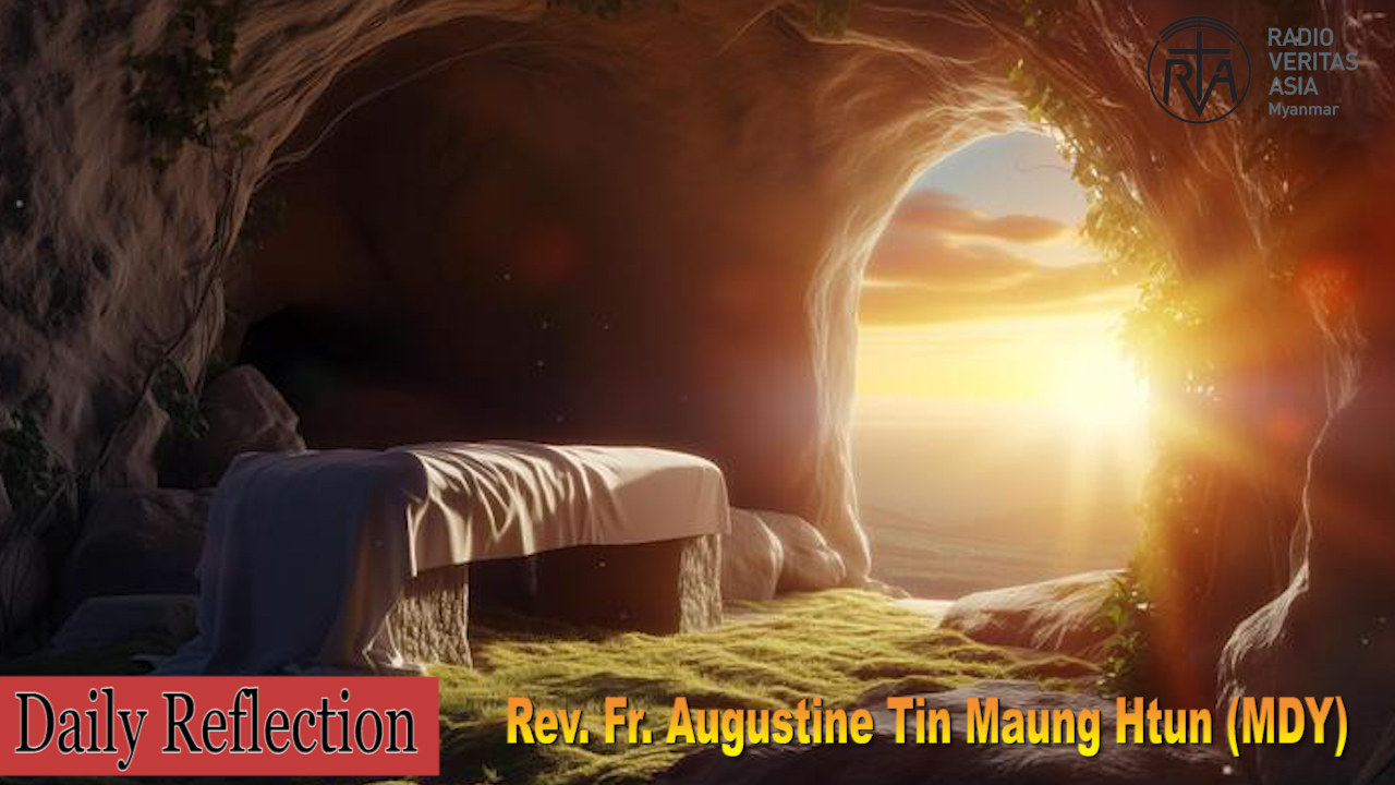 ဖာသာရ် Augustine Tin Maung Htun(မန္တလေးကက်သလစ်ဂိုဏ်းချုပ်သာသနာ) သခင်ယေဇူးရှင်ပြန်ထမြောက်တော်မူသောပါစကားပွဲ တနင်္ဂနွေဩဝါဒ ၂၀၊ ၄၊ ၂၀၂၅