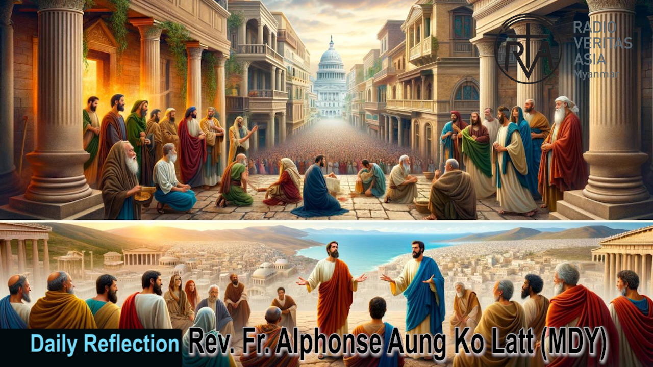 ဖာသာရ် Alphonse Aung Ko Latt (မန္တလေးကက်သလစ်ဂိုဏ်းချုပ်သာသနာ) ပါစကားကာလသီတင်းပတ် အင်္ဂါဩဝါဒ ၂၂၊ ၄၊ ၂၀၂၅