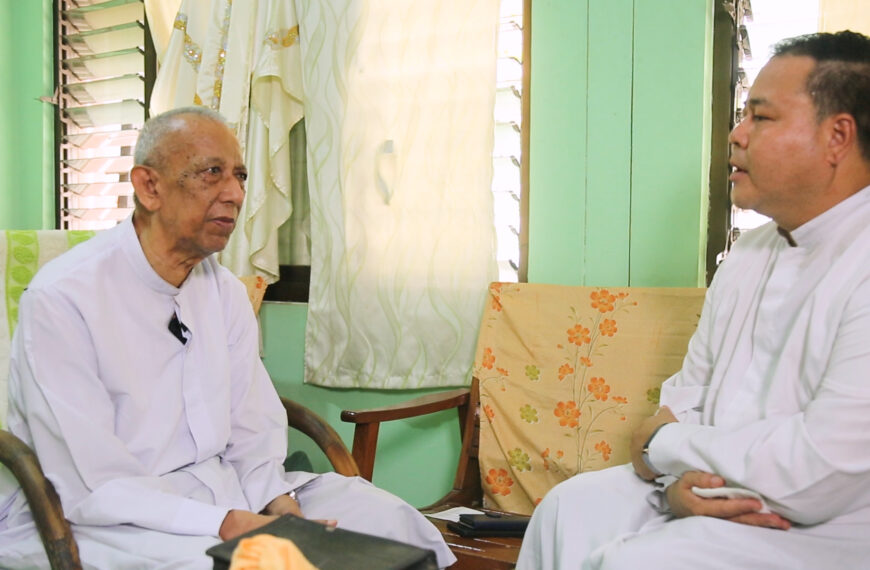 ရဟန်းဝါတော်(၅၀) နှစ်ပြည့် ရွှေစင်ဂျူဘီလီရှင် Fr. John Mg San နှင့်သူရဲ့ သာသနာပြုခရီးစဉ်အကြောင်း။ရဟန်းဝါတော်(၅၀) နှစ်ပြည့် ရွှေစင်ဂျူဘီလီရှင် Fr. John Mg San နှင့်သူရဲ့ သာသနာပြုခရီးစဉ်အကြောင်း။