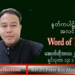 ဖာသာရ် peter ကြည်မောင် (မန္တလေး) သာမန်ကာလ (၂၉) ကြိမ်မြောက် စနေနေ့ သြဝါဒ ၂၂၊ ၁၀၊ ၂၀၂၂