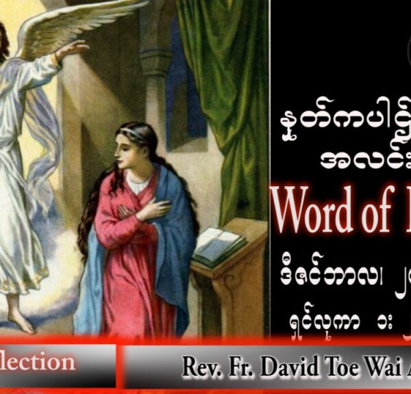 ဖာသာရ် David တိုးဝေအောင် (မန္တလေး) အာဒ်ဝင်တူးကာလစတုတ္ထ အင်္ဂါနေ့သြဝါဒ ၂၀၊ ၁၂၊ ၂၀၂၂