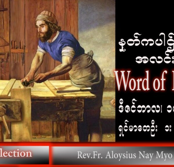 ဖာသာရ် Aloysius  နေမျိုးဆွေ (မန္တလေး) အာဒ်ဝင်တူးကာလတတိယ စနေနေ့ သြဝါဒ ၁၇၊ ၁၂၊ ၂၀၂၂