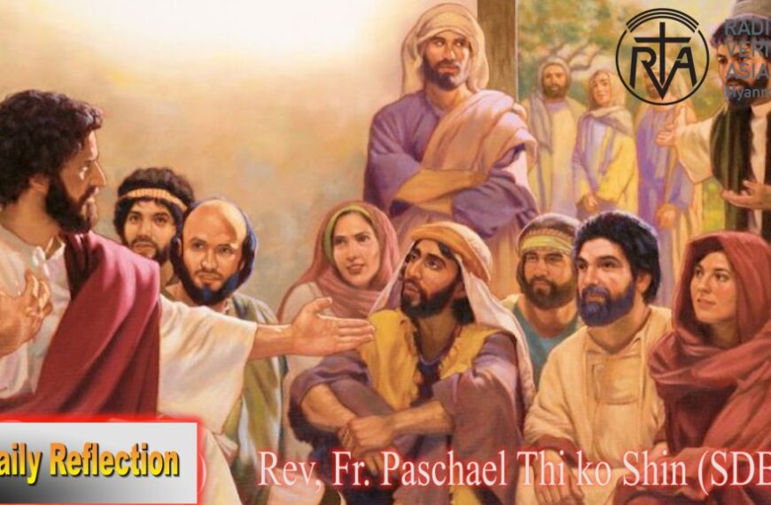 ဖာသာရ် Rev.Fr. Paschael သီကိုရှင် (SDB) (၁၄) ကြိမ်မြောက်သာမန်သီတင်းပတ် စနေနေ့ ဩဝါဒ ၁၅၊ ၇၊ ၂၀၂၃