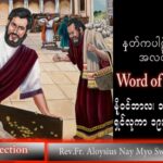 ဖာသာရ် Aloysius နေမျိုးဆွေ (မန္တလေး) သာမန်ကာလ (၃၃) ကြိမ်မြောက် သောကြာနေ့ သြဝါဒ ၁၈၊ ၁၁၊ ၂၀၂၂