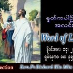 ဖာသာရ် Richard လှမင်းဦး (မန္တလေး) သာမန်ကာလ (၃၃) ကြိမ်မြောက် တနင်္လာနေ့ သြဝါဒ ၁၄၊ ၁၁၊ ၂၀၂၂