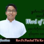 ဖာသာရ် Paschal သီကိုရှင်း(စလေးရှင်း) သာမန်ကာလ (၂၇) ကြိမ်မြောက် စနေနေ့ သြဝါဒ ၈၊ ၁၀၊ ၂၀၂၂
