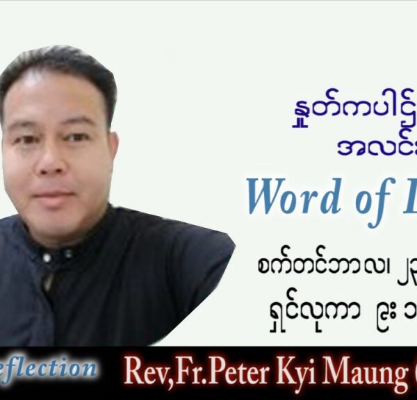 ဖာသာရ် peter ကြည်မောင် (မန္တလေး) သာမန်ကာလ (၂၅) ကြိမ်မြောက် သောကြာနေ့ သြဝါဒ ၂၃၊ ၉၊ ၂၀၂၂
