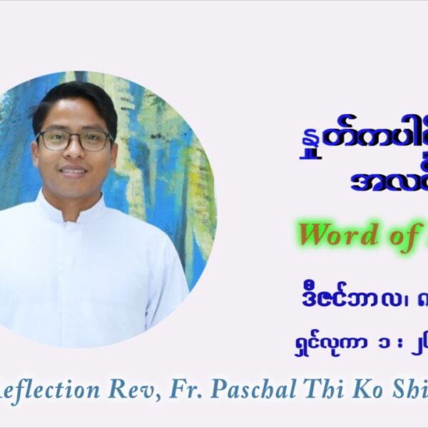 ဖာသာရ် Paschal သီကိုရှင် ( SDB) သခင်ဘုရား၏ဆေးကြောခြင်းမင်္ဂလာပွဲတော်ကြီး တနင်္ဂနွေနေ့ ဩဝါဒ ဇန်နဝါရီလ ၉ ၊ ၂၀၂၂