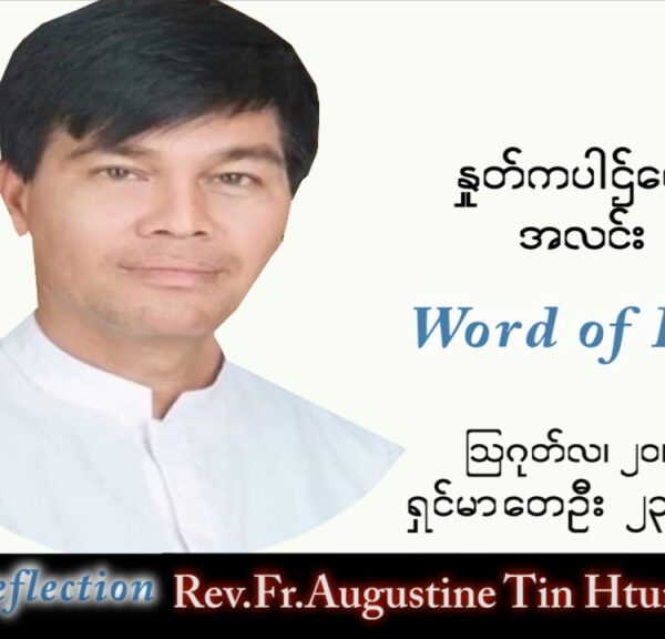 ဖာသာရ် Augustine တင်မောင်ထွန်း (မန္တလေး) သာမန်ကာလ (၂၀) ကြိမ်မြောက် စနေနေ့ သြဝါဒ ၂၀၊ ၈၊ ၂၀၂၂