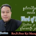 ဖာသာရ် Peter ကြည်မောင် (မန္တလေး) သာမန်ကာလ (၂၁) ကြိမ်မြောက် အင်္ဂါနေ့ သြဝါဒ ၂၃၊ ၈၊ ၂၀၂၂