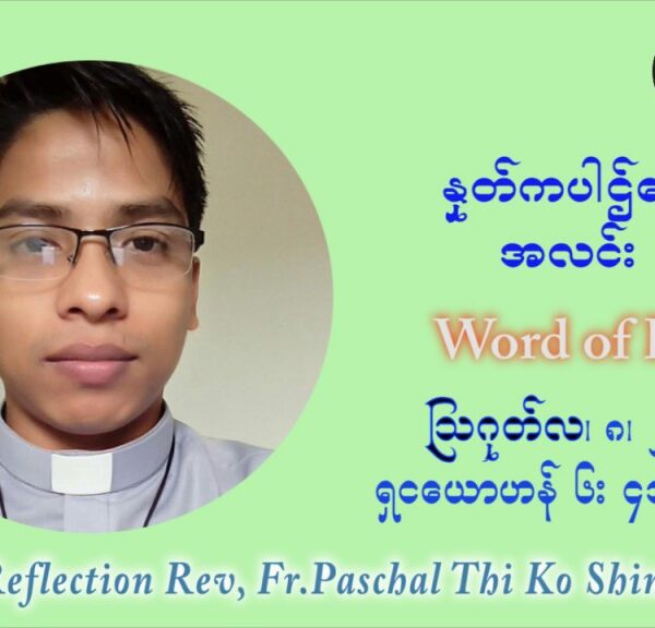 ဖာသာရ် ပါစကား သီကိုရှင်း (၁၉) ကြိမ်မြောက် သာမာန် တနင်္ဂနွေနေ့ ဩဝါဒ ဩဂုတ်လ ၈ ၊ ၂၀၂၁