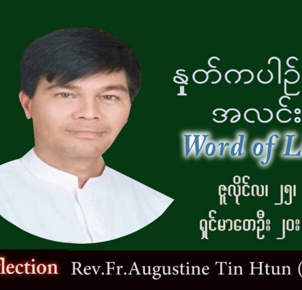ဖာသာရ် Augustine တင်မောင်ထွန်း (မန္တလေး) သာမန်ကာလ (၁၇) ကြိမ်မြောက် တနင်္လာနေ့ သြဝါဒ ၂၅၊ ၇၊ ၂၀၂၂