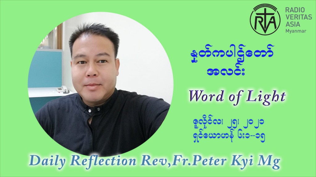 ဖာသာရ် ပီတာကြည်မောင် (၁၇) ကြိမ်မြောက် သာမာန်တနင်္ဂနွေနေ့ ဩဝါဒ ဇူလိုင်လ ၂၅ ၊၂၀၂၁ 