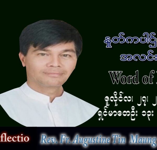 ဖာသာရ် Augustine တင်မောင်ထွန်း (မန္တလေး) သာမန်ကာလ (၁၇) ကြိမ်မြောက် ဗုဒ္ဓဟူးနေ့ သြဝါဒ ၂၇၊ ၇၊ ၂၀၂၂