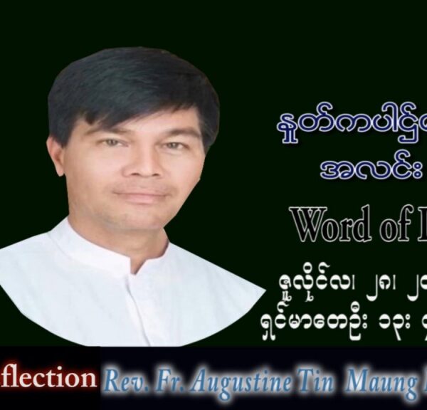 ဖာသာရ် Augustine တင်မောင်ထွန်း (မန္တလေး) သာမန်ကာလ (၁၇) ကြိမ်မြောက် ကြာသပတေးနေ့ သြဝါဒ ၂၈၊ ၇၊ ၂၀၂၂