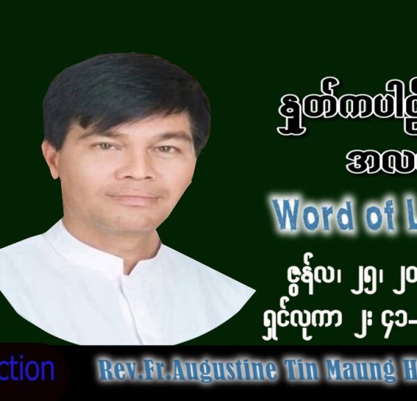 ဖာသာရ် Augustine တင်မောင်ထွန်း(မန္တလေး) သာမန်ကာလ (၁၂) ကြိမ်မြောက် စနေးနေ့ သြဝါဒ ၂၅၊ ၆၊ ၂၀၂၂