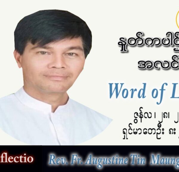 ဖာသာရ် Augustine တင်မောင်ထွန်း (မန္တလေး) သာမန်ကာလ (၁၃)ကြိမ်မြောက် အင်္ဂါနေ့ သြဝါဒ ၂၈၊ ၆၊ ၂၀၂၂