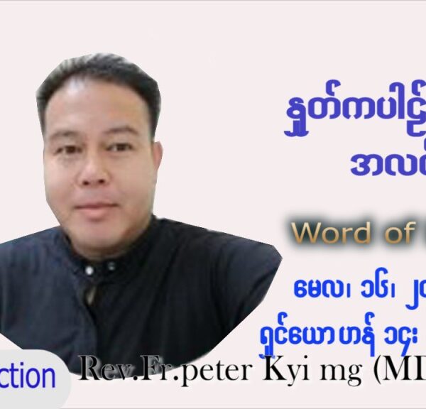 ဖာသာရ် Peter ကြည်မောင် (မန္တလေး) ပါစကားကာလပဉ္စမအပတ် တနင်္လာနေ့ သြဝါဒ ၁၆၊ ၅၊ ၂၀၂၂
