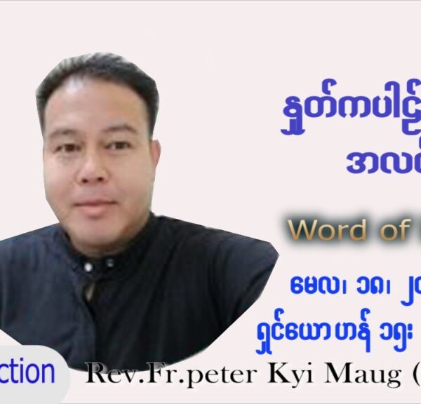 ဖာသာရ် Peter ကြည်မောင် (မန္တလေး) ပါစကားကာလပဉ္စမအပတ် ဗုဒ္ဓဟူးနေ့ သြဝါဒ ၁၈၊ ၅၊ ၂၀၂၂