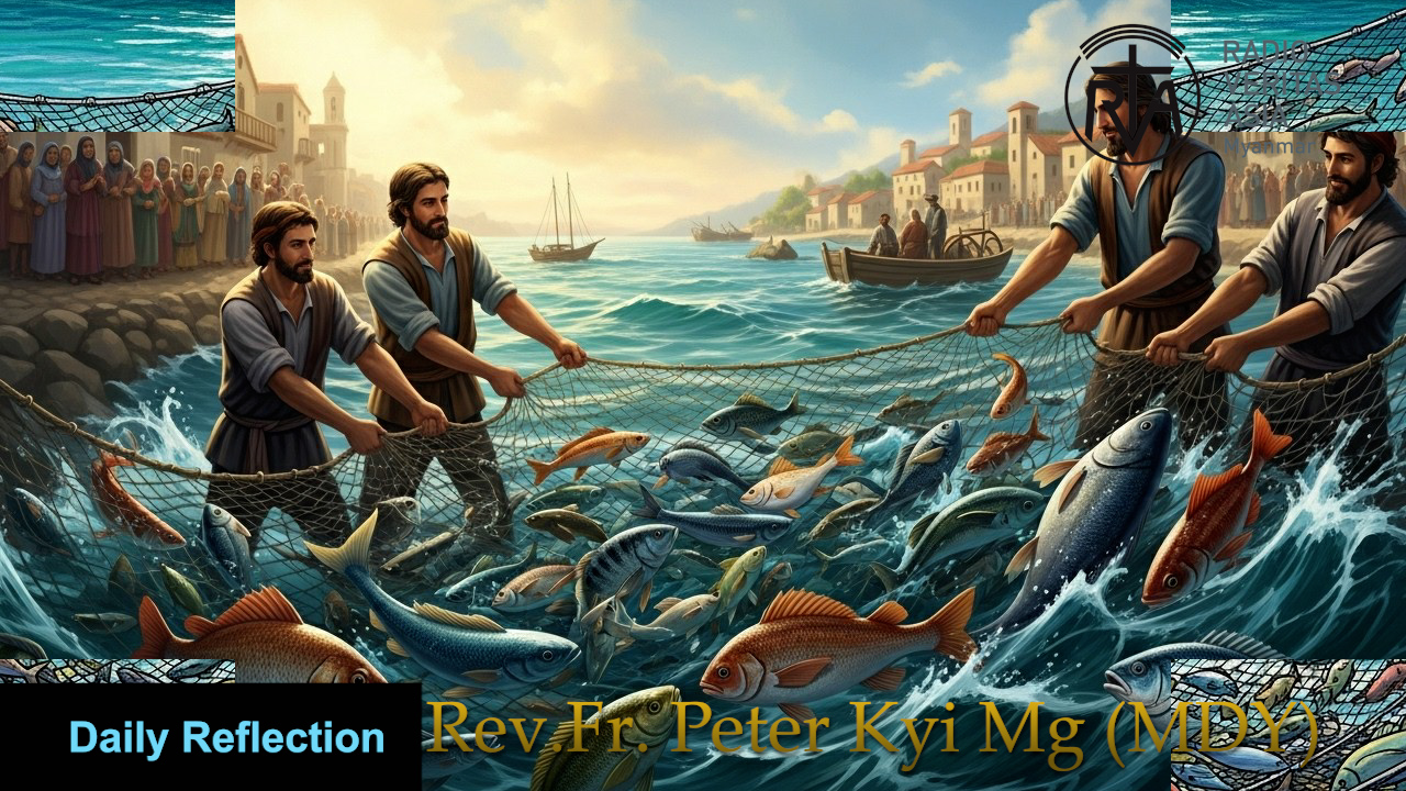 ဖာသာရ် Peter Kyi Mg (မန္တလေးကက်သလစ်ဂိုဏ်းချုပ်သာသနာ) (၁၇)ကြိမ်မြောက်သာမန်ကာလ ကြာသပတေးနေ့ဩဝါဒ ၃၁၊ ၇၊ ၂၀၂၅