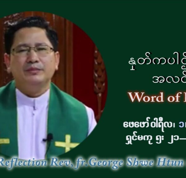 ဖာသာရ် George ရွှေထွန်း (ရန်ကုန်း) သာမာန်ကာလစတုတ္ထပတ် အင်္ဂါနေ့ ဩဝါဒ ဖေဖော်၀ါရီလ ၁၊ ၂၀၂၂