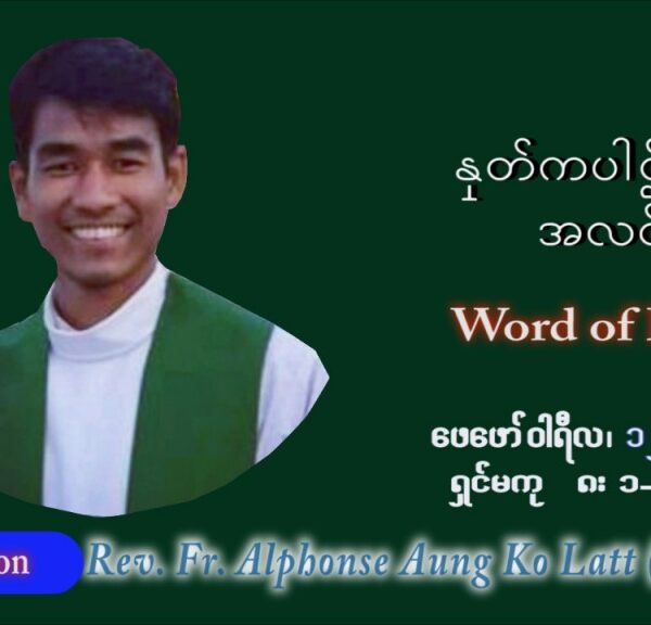ဖာသာရ် Alphonse အောင်ကိုလတ် (MDY) သာမာန်ကာပဉ္စမပတ် စနေနေ့ သြဝါဒ ဖေဖော်ဝါရီလ ၁၂၊ ၂၀၂၂