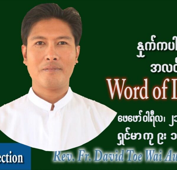 ဖာသာရ် David တိုးဝေအောင်(မန္တလေး) သာမာန်ကာလသတ္တမပတ် တနင်္လာနေ့ ဩဝါဒ ဖေဖော်ဝါရီလ ၂၁၊ ၂ ၊ ၂၀၂၂