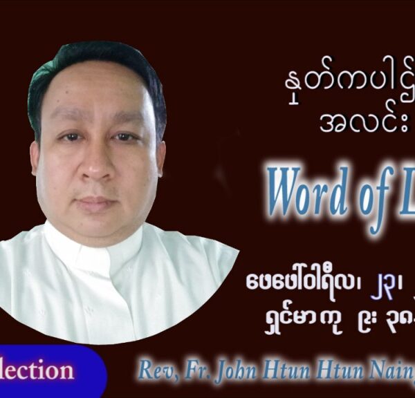 ဖာသာရ် John ထွန်းထွန်းနိုင်(မန္တလေး) သာမာန်ကာလသတ္တမပတ် ဗုဒ္ဓဟူးနေ့ ဩဝါဒ ဖေဖော်ဝါရီလ ၂၃၊ ၂ ၊ ၂၀၂၂