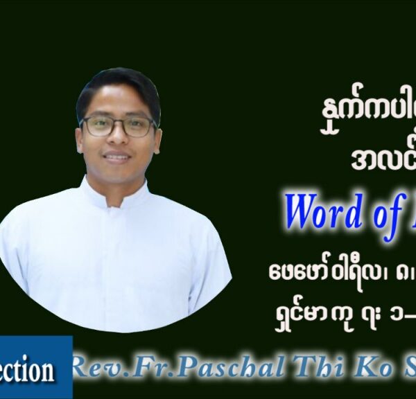 ဖာသာရ် Paschal သီကိုရှင်း (SDB) သာမာန်ကာပဉ္စမပတ် အင်္ဂါနေ့ သြဝါဒ ဖေဖော်ဝါရီလ ၈၊ ၂၀၂၂