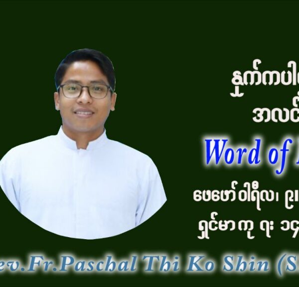 ဖာသာရ် Paschal သီကိုရှင်း (SDB) သာမာန်ကာပဉ္စမပတ် ဗုဒ္ဓဟူးနေ့ သြဝါဒ ဖေဖော်ဝါရီလ ၉၊ ၂၀၂၂