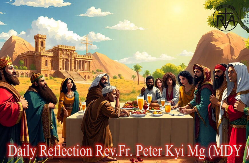 ဖာသာရ် Peter Kyi Mg (မန္တလေးကက်သလစ်ဂိုဏ်းချုပ်သာသနာ) (၂၀)ကြိမ်မြောက်သာမန်ကာလ ကြာသပတေးနေ့ဩဝါဒ ၂၁၊ ၈၊ ၂၀၂၅