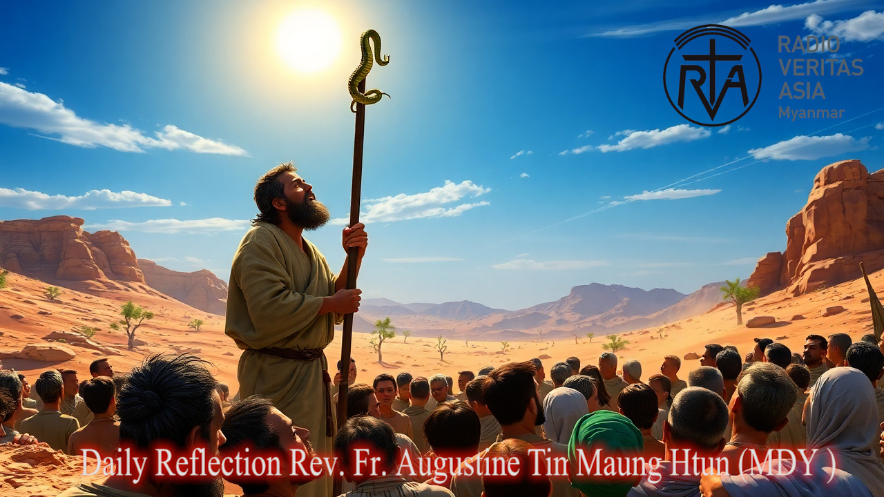 ဖာသာရ် Augustine Tin Maung Htun (မန္တလေးကက်သလစ်ဂိုဏ်းချုပ်သာသနာ) ကရူစူးလက်ဝါးကပ်တိုင်ပွဲ တနင်္ဂနွေနေ့ဩဝါဒ ၁၄၊ ၉၊ ၂၀၂၅