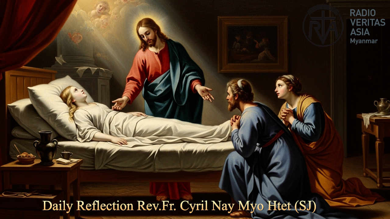ဖာသာရ် Cyril Nay Myo Htet (SJ) (၂၄)ကြိမ်မြောက်သာမန်ကာလ အင်္ဂါနေ့ဩဝါဒ ၁၆၊ ၉၊ ၂၀၂၅