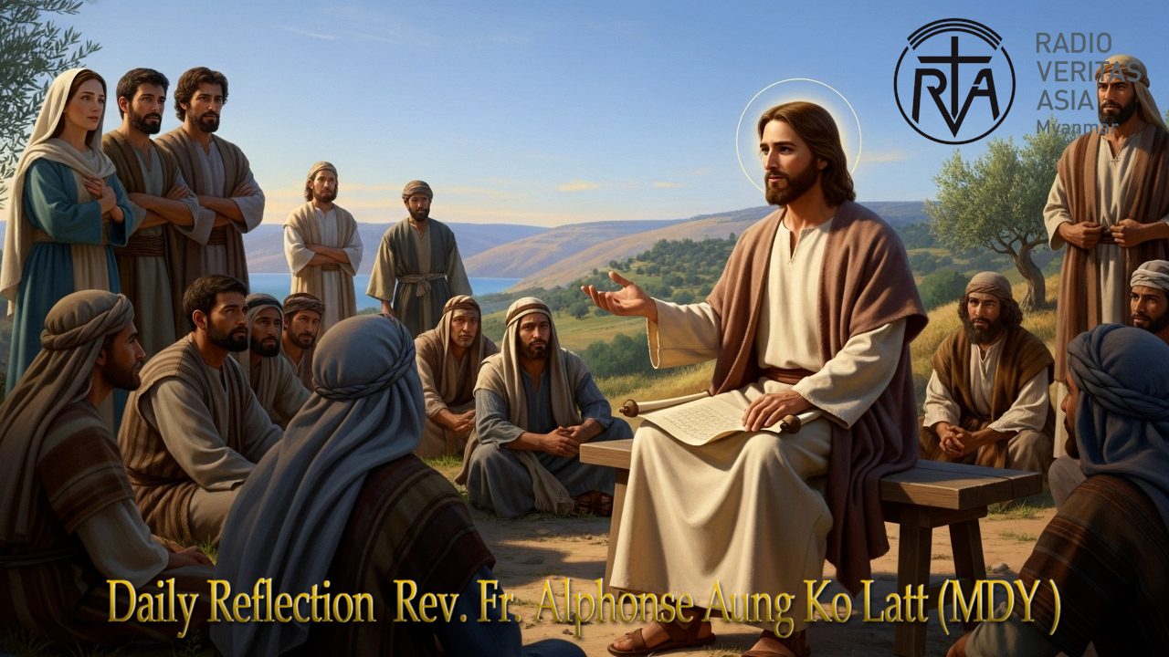 ဖာသာရ် Alphonse Aung Ko Latt (မန္တလေးကက်သလစ်ဂိုဏ်းချုပ်သာသနာ) (၂၅)ကြိမ်မြောက်သာမန်ကာလ အင်္ဂါနေ့ဩဝါဒ ၂၃၊ ၉၊ ၂၀၂၅