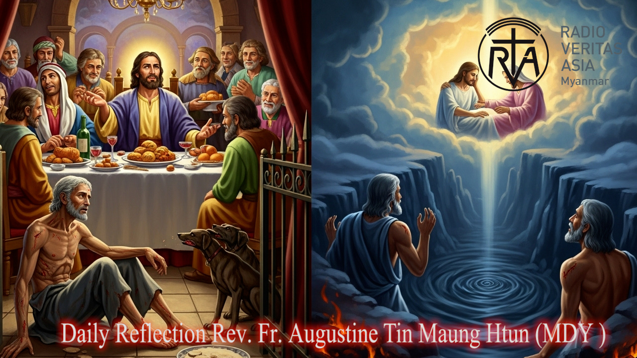 ဖာသာရ် Augustine Tin Maung Htun (မန္တလေးကက်သလစ်ဂိုဏ်းချုပ်သာသနာ) (၂၆)ကြိမ်မြောက်သာမန်ကာလ တနင်္ဂနွေနေ့ဩဝါဒ ၂၈၊ ၉၊ ၂၀၂၅