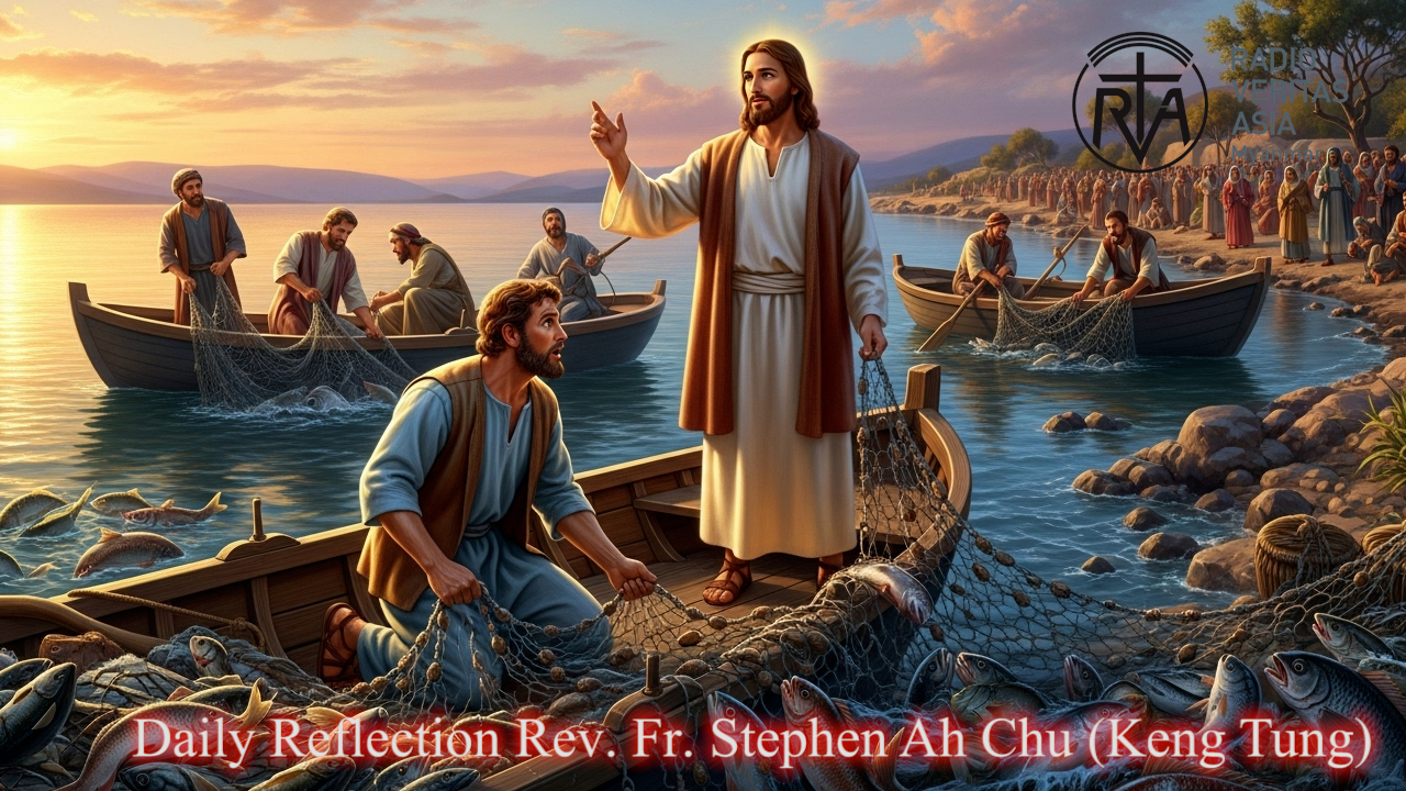 ဖာသာရ် Stephen Ah Chu(ကျိုင်းတုံကက်သလစ်ဂိုဏ်းအုပ်သာသနာ) (၂၂)ကြိမ်မြောက်သာမန်ကာလ ကြာသပတေးနေ့ဩဝါဒ ၄၊ ၉၊ ၂၀၂၅