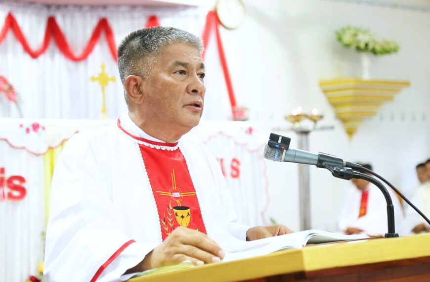 စိန့်မိုင်ကယ်ဘုရားကျောင်းပွဲနေ့ ဩဝါဒတရား။