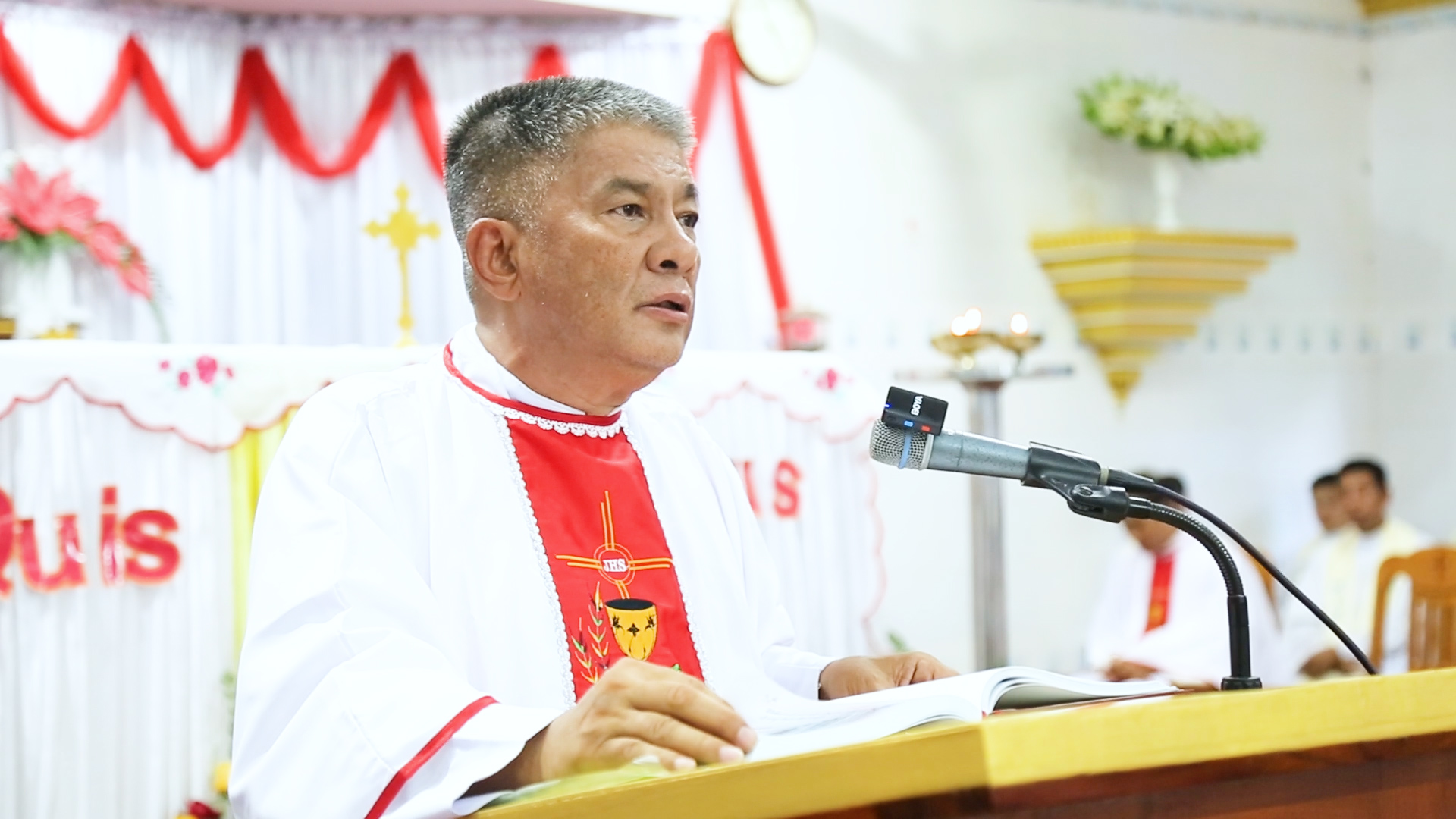 စိန့်မိုင်ကယ်ဘုရားကျောင်းပွဲနေ့ ဩဝါဒတရား။