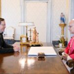 ရဟန်းမင်းကြီးလီယို (၁၄) အီစ္စရေးသမ္မတအားဗာတီကန်၌လက်ခံ‌တွေ့ဆုံ။