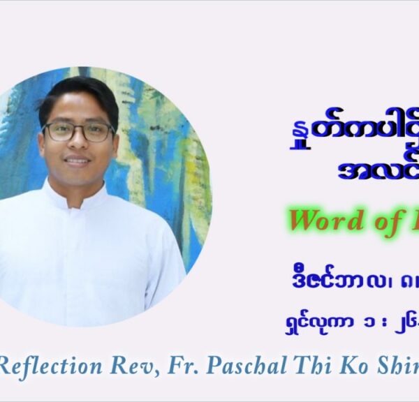 ဖာသာရ် ပါစကား သီကိုရှင်း အပြစ်မဲ့သန္ဓေယူတော်မူသော အမိမယ်တော် မာရီယား ပွဲနေ့ ဩဝါဒ ဒီဇင်ဘာလ ၈၊ ၂၀၂၁